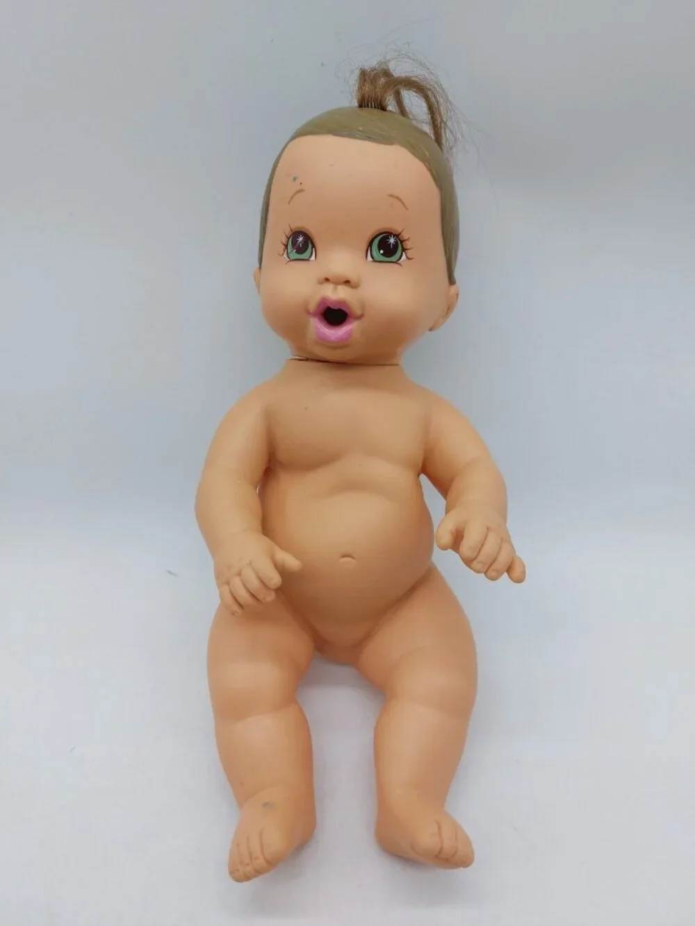 ERTL Coochy Coo Baby Rubber Doll No Sound READ